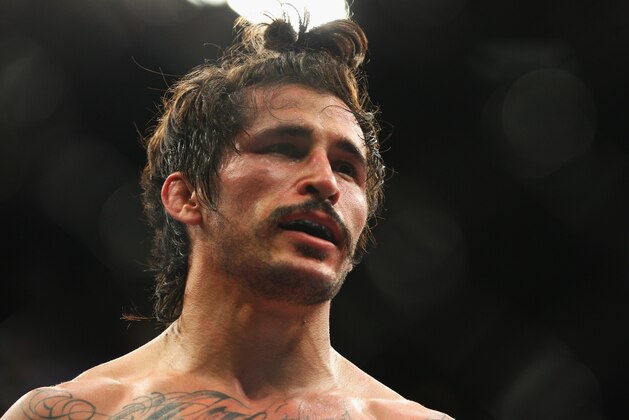 SYDNEY, AUSTRALIA - MARCH 03:  Ian McCall of the USA looks on during the UFC On FX flyweight bout between Demetrious Johnson and Ian McCall at Allphones Arena on March 3, 2012 in Sydney, Australia.  (Photo by Mark Kolbe/Getty Images)