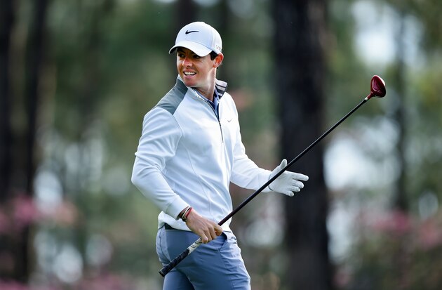 AUGUSTA, GA - APRIL 08:  Rory McIlroy of Northern Ireland walks across a green during a practice round prior to the start of the 2014 Masters Tournament at Augusta National Golf Club on April 8, 2014 in Augusta, Georgia.  (Photo by Harry How/Getty Images)