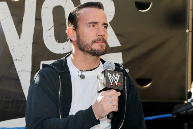WWE Superstar CM Punk appears at Madison Square Garden, Friday, Nov. 18, 2011, in New York, during a rally leading up to the 25th Anniversary of Survivor Series, taking place Sunday at Madison Square Garden. The event will feature actor and wrestling favorite Dwayne WWE Superstar CM Punk appears at Madison Square Garden, Friday, Nov. 18, 2011, in New York, during a rally leading up to the 25th Anniversary of Survivor Series, taking place Sunday at Madison Square Garden. The event will feature actor and wrestling favorite Dwayne