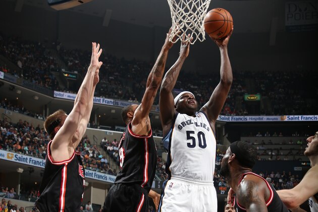 MEMPHIS, TN - APRIL 9: Zach Randolph