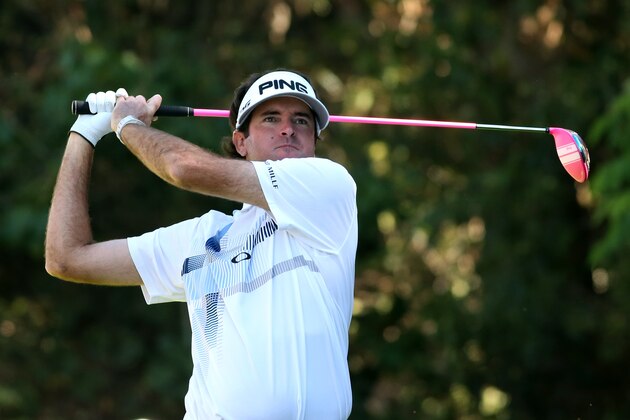 PACIFIC PALISADES, CA - FEBRUARY 14: Bubba Watson hits a tee shot on the 12th hole in the second round of the Northern Trust Open at the Riviera Country Club on February 14, 2014 in Pacific Palisades, California. (Photo by Stephen Dunn/Getty Images) PACIFIC PALISADES, CA - FEBRUARY 14: Bubba Watson hits a tee shot on the 12th hole in the second round of the Northern Trust Open at the Riviera Country Club on February 14, 2014 in Pacific Palisades, California. (Photo by Stephen Dunn/Getty Images)