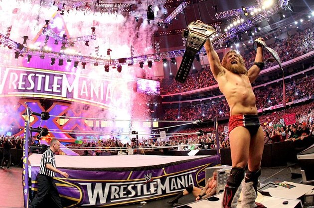 Bryan at WrestleMania XXX. Bryan at WrestleMania XXX.