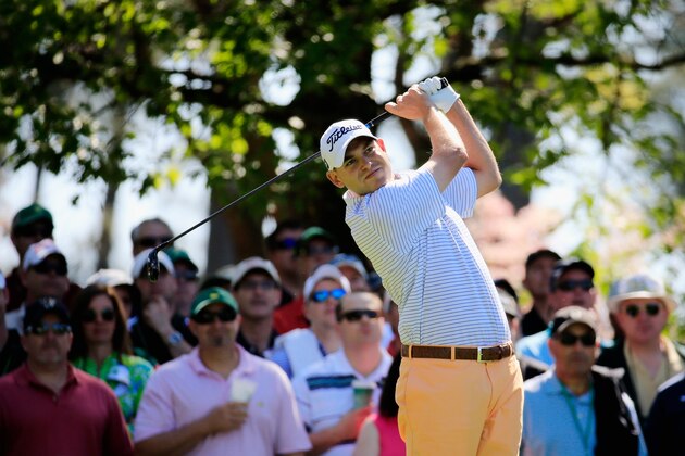 AUGUSTA, GA - APRIL 10:  Bill Haas of the United States watches his tee shot on the fourth hole during the first round of the 2014 Masters Tournament at Augusta National Golf Club on April 10, 2014 in Augusta, Georgia.  (Photo by Rob Carr/Getty Images)