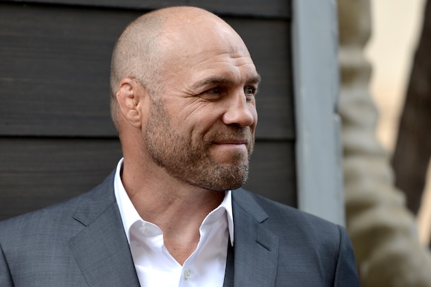 Randy Couture arrives at Spike TV's Guys Choice Awards at Sony Pictures Studios on Saturday, June 8, 2013, in Culver City, Calif. (Photo by Richard Shotwell/Invision/AP)