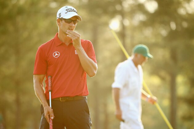 AUGUSTA, GA - APRIL 11: Adam Scott of Australia waits on the 17th green with his caddie Steve Williams during the second round of the 2014 Masters Tournament at Augusta National Golf Club on April 11, 2014 in Augusta, Georgia. (Photo by Andrew Redington/Getty Images) AUGUSTA, GA - APRIL 11: Adam Scott of Australia waits on the 17th green with his caddie Steve Williams during the second round of the 2014 Masters Tournament at Augusta National Golf Club on April 11, 2014 in Augusta, Georgia. (Photo by Andrew Redington/Getty Images)