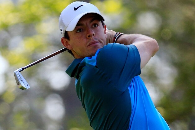 AUGUSTA, GA - APRIL 12: Rory McIlroy of Northern Ireland watches his tee shot on the fourth hole during the third round of the 2014 Masters Tournament at Augusta National Golf Club on April 12, 2014 in Augusta, Georgia. (Photo by Rob Carr/Getty Images) AUGUSTA, GA - APRIL 12: Rory McIlroy of Northern Ireland watches his tee shot on the fourth hole during the third round of the 2014 Masters Tournament at Augusta National Golf Club on April 12, 2014 in Augusta, Georgia. (Photo by Rob Carr/Getty Images)