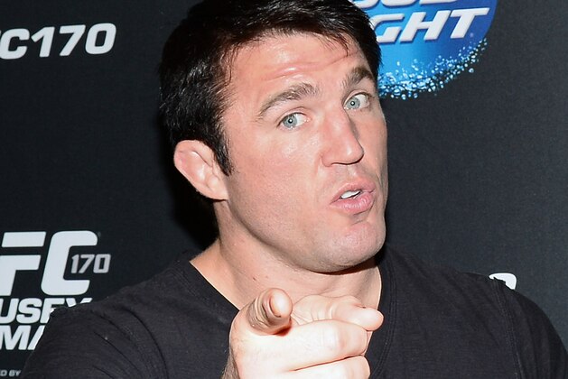 LAS VEGAS, NV - FEBRUARY 22: Mixed martial artist Chael Sonnen attends the UFC 170 event at the Mandalay Bay Events Center on February 22, 2014 in Las Vegas, Nevada. (Photo by Ethan Miller/Getty Images) LAS VEGAS, NV - FEBRUARY 22: Mixed martial artist Chael Sonnen attends the UFC 170 event at the Mandalay Bay Events Center on February 22, 2014 in Las Vegas, Nevada. (Photo by Ethan Miller/Getty Images)