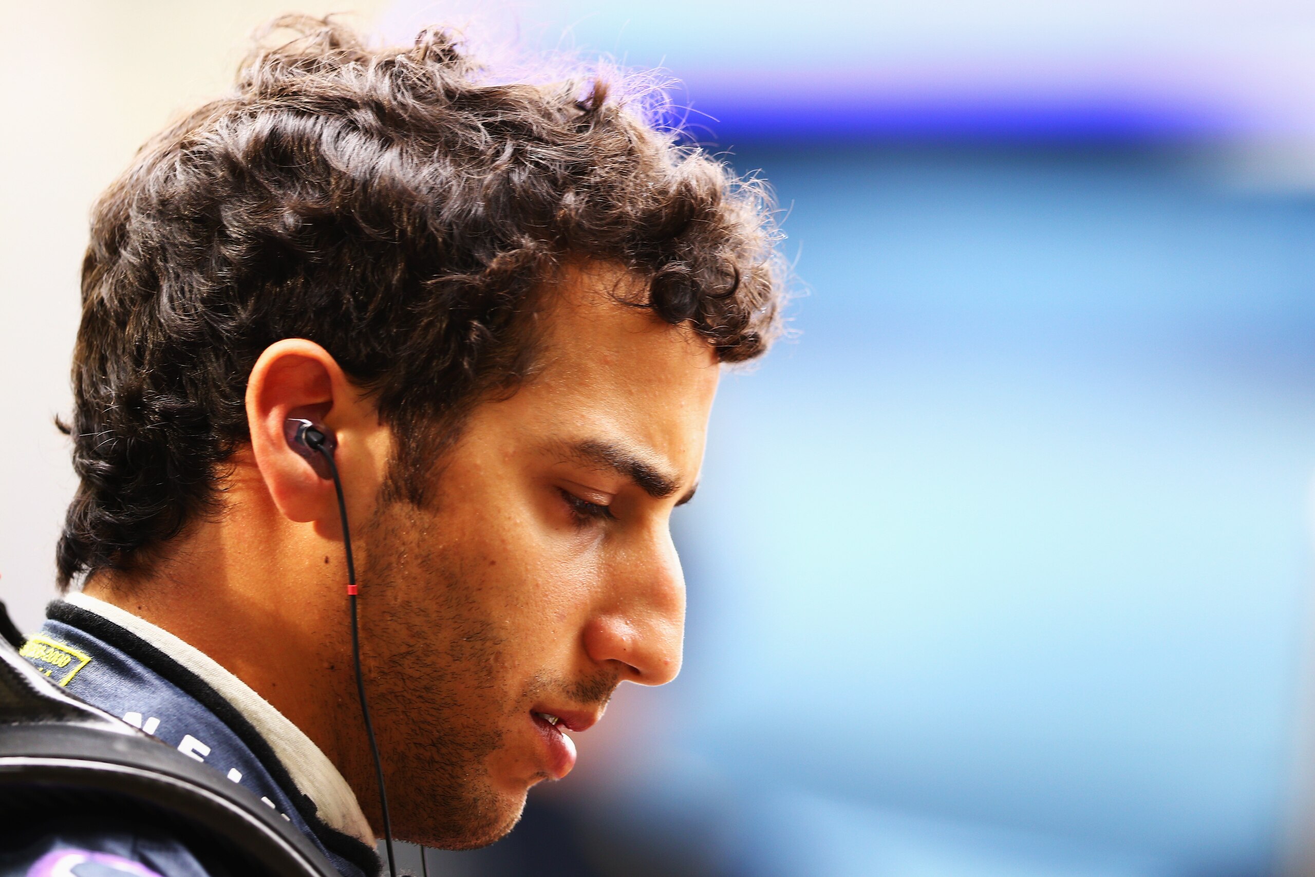 SAKHIR, BAHRAIN - APRIL 04:  Daniel Ricciardo of Australia and Infiniti Red Bull Racing prepares to drive during practice for the Bahrain Formula One Grand Prix at the Bahrain International Circuit on April 4, 2014 in Sakhir, Bahrain.  (Photo by Clive Mason/Getty Images)