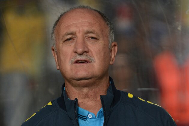 JOHANNESBURG, SOUTH AFRICA - MARCH 05:  Head coach Luiz Felipe Scolari of Brazil looks on during the International Friendly match between South Africa and Brazil at FNB Stadium on March 05, 2014 in Johannesburg, South Africa. (Photo by Lefty Shivambu/Gallo Images)