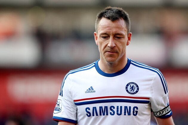 LONDON, ENGLAND - MARCH 29: John Terry of Chelsea looks dejected at the end of the match during the Barclays Premier League match between Crystal Palace and Chelsea at Selhurst Park on March 29, 2014 in London, England. (Photo by Scott Heavey/Getty Images) LONDON, ENGLAND - MARCH 29: John Terry of Chelsea looks dejected at the end of the match during the Barclays Premier League match between Crystal Palace and Chelsea at Selhurst Park on March 29, 2014 in London, England. (Photo by Scott Heavey/Getty Images)