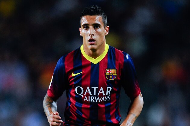 BARCELONA, SPAIN - OCTOBER 05: Cristian Tello of FC Barcelona looks on during the La Liga match between FC Barcelona and Real Valladolid CF at Camp Nou on October 5, 2013 in Barcelona, Spain. (Photo by David Ramos/Getty Images) BARCELONA, SPAIN - OCTOBER 05: Cristian Tello of FC Barcelona looks on during the La Liga match between FC Barcelona and Real Valladolid CF at Camp Nou on October 5, 2013 in Barcelona, Spain. (Photo by David Ramos/Getty Images)