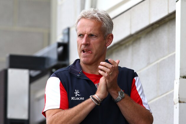 BRISTOL, ENGLAND - SEPTEMBER 20:   Coach of Lancashire Peter Moores applauds his players after the LV County Championship Division Two match between Gloucestershire and Lancashire at The County Ground on September 20, 2013 in Bristol, England.  (Photo by Jan Kruger/Getty Images)