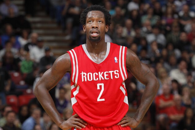 SACRAMENTO, CA - FEBRUARY 25: Patrick Beverley #2 of the Houston Rockets in a game against the Sacramento Kings on February 25, 2014 at Sleep Train Arena in Sacramento, California. NOTE TO USER: User expressly acknowledges and agrees that, by downloading and or using this photograph, User is consenting to the terms and conditions of the Getty Images Agreement. Mandatory Copyright Notice: Copyright 2014 NBAE (Photo by Rocky Widner/NBAE via Getty Images)