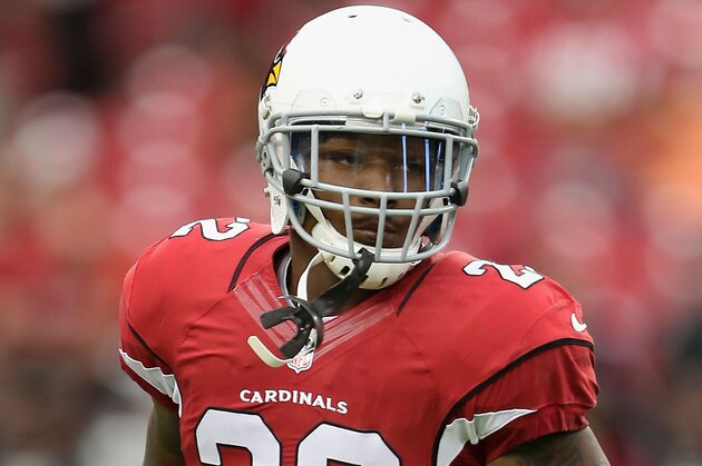 GLENDALE, AZ - OCTOBER 27:  Defensive back Tony Jefferson #22 of the Arizona Cardinals before the NFL game against the Atlanta Falcons at the University of Phoenix Stadium on October 27, 2013 in Glendale, Arizona.  The Cardinals defeated the Falcons 27-13.  (Photo by Christian Petersen/Getty Images)