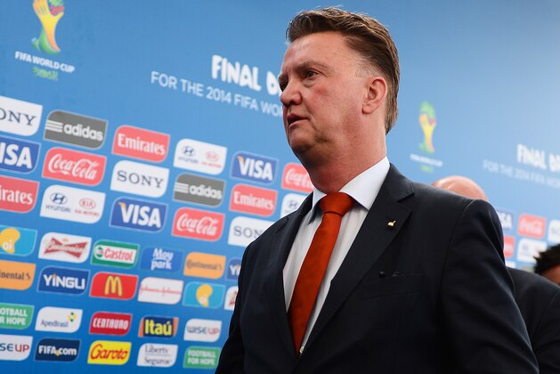 COSTA DO SAUIPE, BRAZIL - DECEMBER 06:  Netherlands coach Louis van Gaal arrives for the Final Draw for the 2014 FIFA World Cup Brazil at Costa do Sauipe Resort on December 6, 2013 in Costa do Sauipe, Bahia, Brazil.  (Photo by Buda Mendes/Getty Images)