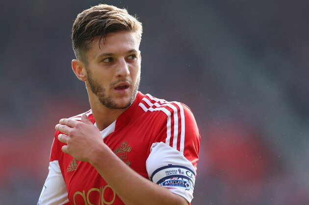 SOUTHAMPTON, ENGLAND - SEPTEMBER 28: Adam Lallana of Southampton in action during the Barclays Premier League match between Southampton and Crystal Palace at St Mary's Stadium on September 28, 2013 in Southampton, England. (Photo by Paul Gilham/Getty Images) SOUTHAMPTON, ENGLAND - SEPTEMBER 28: Adam Lallana of Southampton in action during the Barclays Premier League match between Southampton and Crystal Palace at St Mary's Stadium on September 28, 2013 in Southampton, England. (Photo by Paul Gilham/Getty Images)