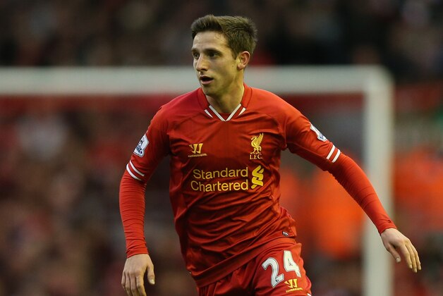 LIVERPOOL, ENGLAND - DECEMBER 07:  Joe Allen of Liverpool in action during the Barclays Premier League match between Liverpool and West Ham United at Anfield on December 7, 2013 in Liverpool, England.  (Photo by Clive Brunskill/Getty Images)