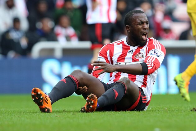 SUNDERLAND, UNITED KINGDOM - MARCH 15: Jozy Altidore of Sunderland during the Barclays Premier League match between Sunderland and Crystal Palace at The Stadium of Light on March 15, 2014 in Sunderland, England. (Photo by Ian Horrocks/Getty Images)