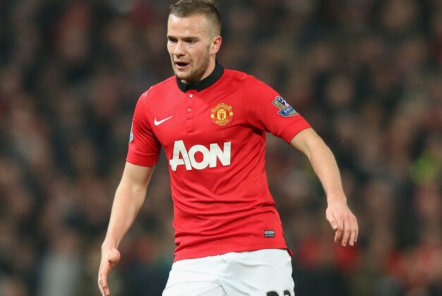 MANCHESTER, ENGLAND - MARCH 25:  Tom Cleverley of Manchester United in action during the Barclays Premier League match between Manchester United and Manchester City at Old Trafford on March 25, 2014 in Manchester, England.  (Photo by Alex Livesey/Getty Images)