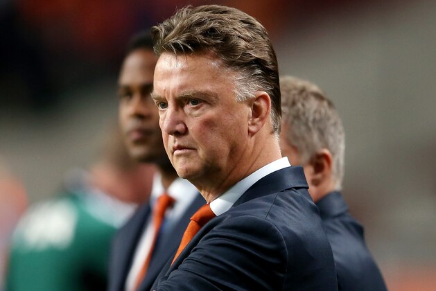 AMSTERDAM, NETHERLANDS - OCTOBER 11:  Holland manager Louis van Gaal prior to the FIFA 2014 World Cup Qualifing match between Holland and Hungary at Amsterdam Arena on October 11, 2013 in Amsterdam, Netherlands.  (Photo by Scott Heavey/Getty Images)