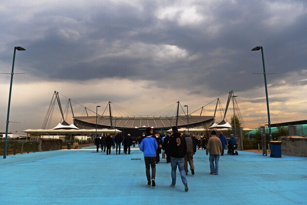 MANCHESTER, ENGLAND - APRIL 21: Fans walk to the ground prior to the Barclays Premier League match between Manchester City and West Bromwich Albion at Etihad Stadium on April 21, 2014 in Manchester, England. (Photo by Laurence Griffiths/Getty Images) MANCHESTER, ENGLAND - APRIL 21: Fans walk to the ground prior to the Barclays Premier League match between Manchester City and West Bromwich Albion at Etihad Stadium on April 21, 2014 in Manchester, England. (Photo by Laurence Griffiths/Getty Images)