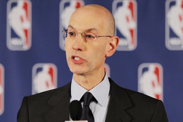 p Apr 29, 2014; New York, NY, USA; NBA commissioner Adam Silver addresses the media regarding the investigation involving Los Angeles Clippers owner Donald Sterling (not pictured) at New York Hilton Midtown. Mandatory Credit: Andy Marlin-USA TODAY Sports p Apr 29, 2014; New York, NY, USA; NBA commissioner Adam Silver addresses the media regarding the investigation involving Los Angeles Clippers owner Donald Sterling (not pictured) at New York Hilton Midtown. Mandatory Credit: Andy Marlin-USA TODAY Sports