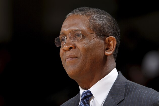 OAKLAND, CA - DECEMBER 2: Bill Cartwright watches the Golden State Warriors take on the Phoenix Suns on December 2, 2010 at Oracle Arena in Oakland, California. NOTE TO USER: User expressly acknowledges and agrees that, by downloading and/or using this Photograph, user is consenting to the terms and conditions of the Getty Images License Agreement. Mandatory Copyright Notice: Copyright 2010 NBAE (Photo by Rocky Widner/NBAE via Getty Images)