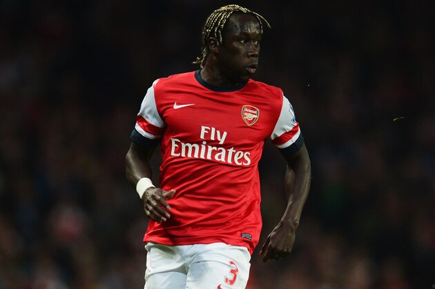 LONDON, ENGLAND - APRIL 28:  Bacary Sagna of Arsenal in action during the Barclays Premier League match between Arsenal and Newcastle United at Emirates Stadium on April 28, 2014 in London, England.  (Photo by Jamie McDonald/Getty Images)