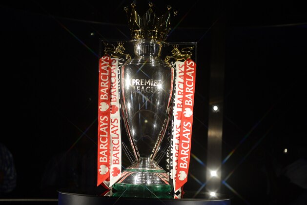 JOHANNESBURG, SOUTH AFRICA - MARCH 28: BPL Trophy during the Barclays Premier League Live event on March 28 in Johannesburg, South Africa. (Photo by Gallo Images/Getty Images for Premier League)