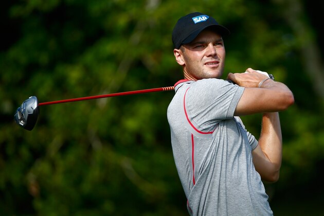 PONTE VEDRA BEACH, FL - MAY 09:  Martin Kaymer of Germany watches his tee shot on the seventh hole during the second round of THE PLAYERS Championship on The Stadium Course at TPC Sawgrass on May 9, 2014 in Ponte Vedra Beach, Florida.  (Photo by Sam Greenwood/Getty Images)