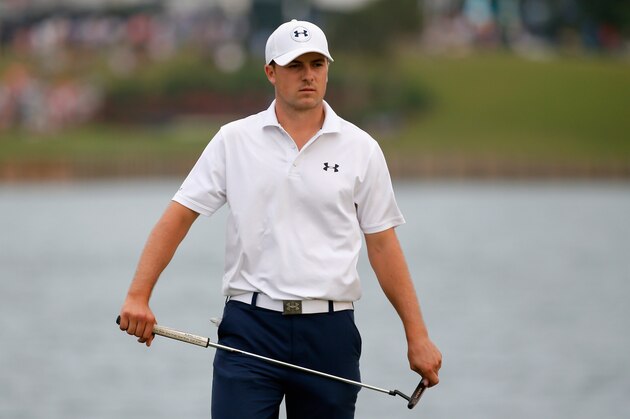 PONTE VEDRA BEACH, FL - MAY 09:  Jordan Spieth of the United States waits on the 17th green during the second round of THE PLAYERS Championship on The Stadium Course at TPC Sawgrass on May 9, 2014 in Ponte Vedra Beach, Florida.  (Photo by Kevin C. Cox/Getty Images)