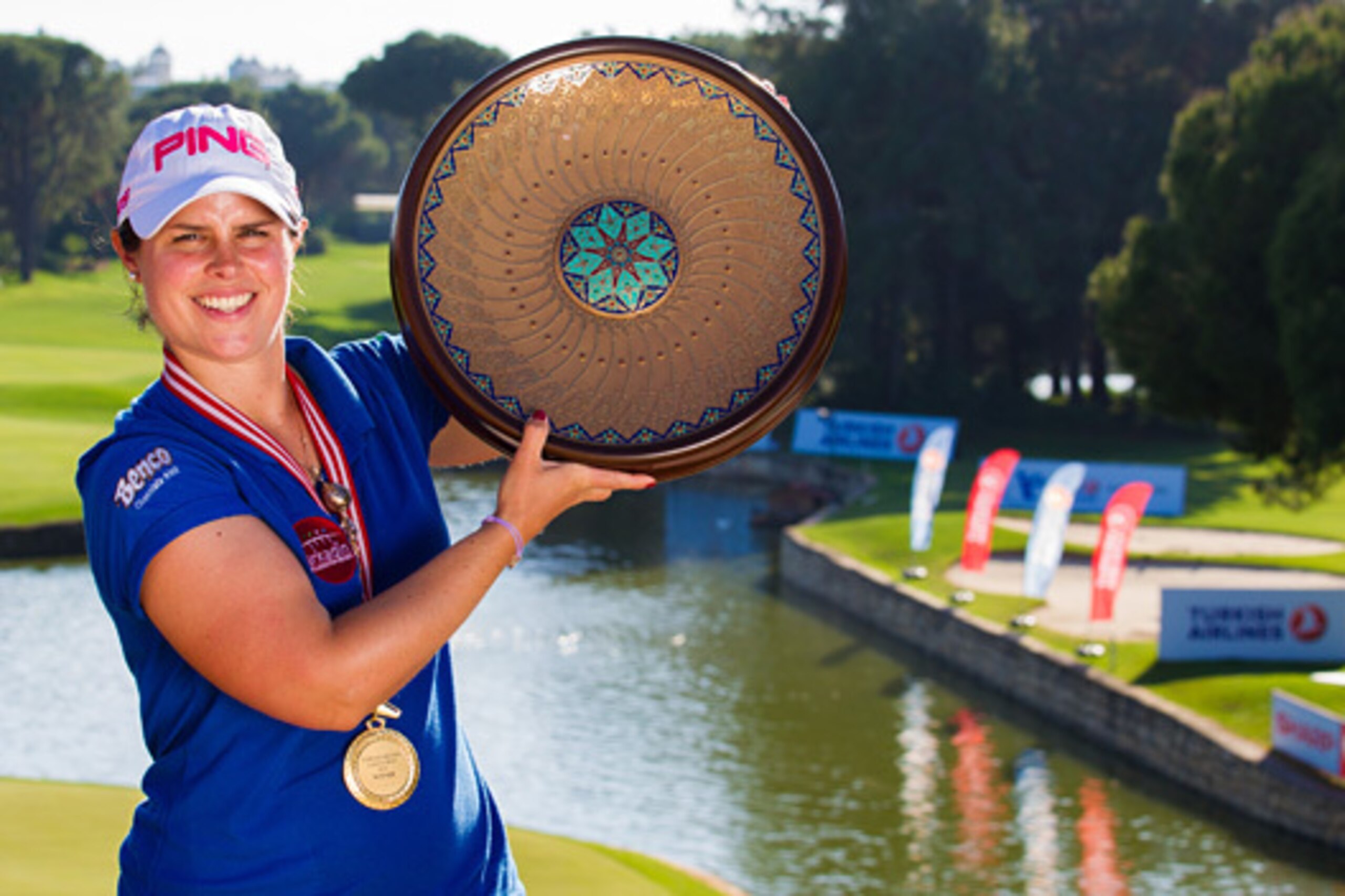 Valentine Derrey won the Turkish Airlines Ladies Open.