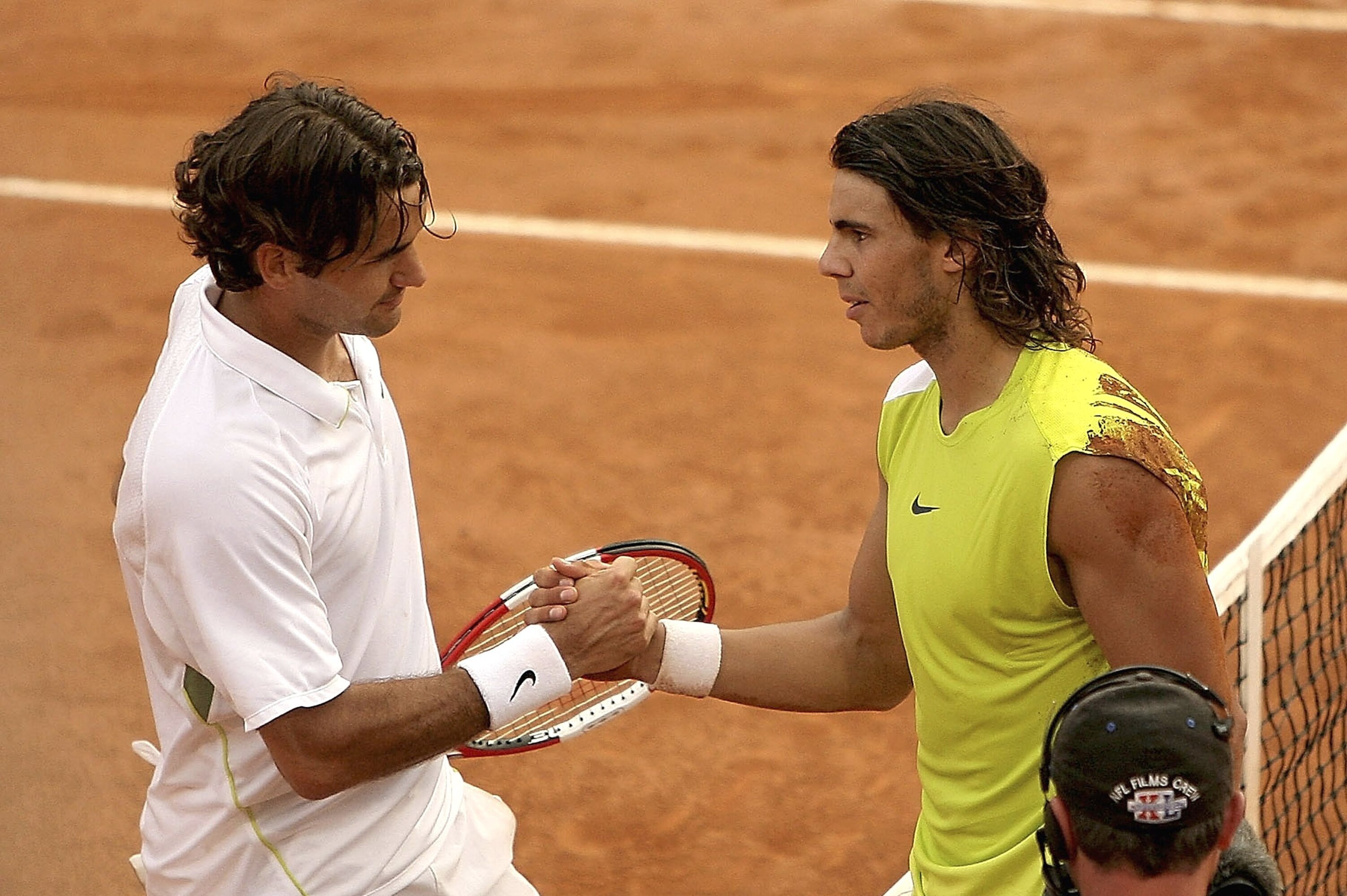 Remembering Rafael Nadal and Roger Federer's Classic Match at 2006 Rome  Masters, image size:3005x2000