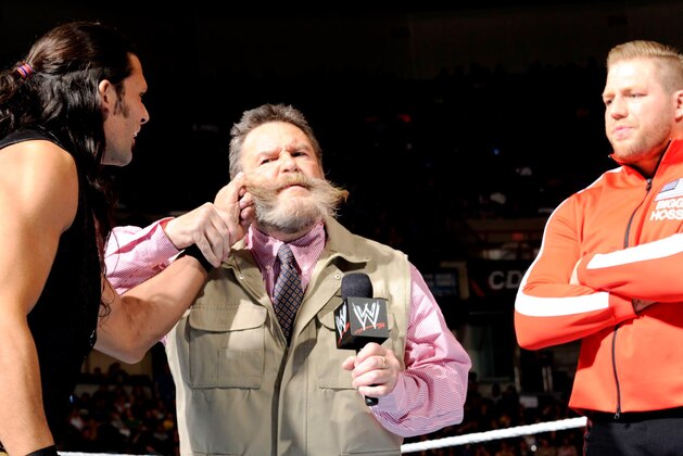 From left: Adam Rose, Zeb Colter, Jack Swagger