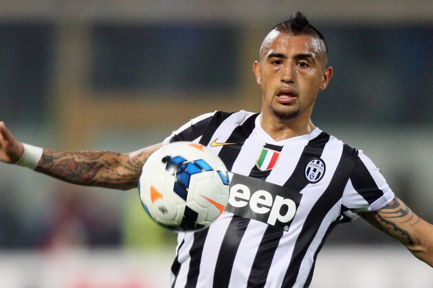 CATANIA, ITALY - MARCH 23:  Arturo Vidal of Juventus during the Serie A match between Calcio Catania and Juventus at Stadio Angelo Massimino on March 23, 2014 in Catania, Italy.  (Photo by Maurizio Lagana/Getty Images)