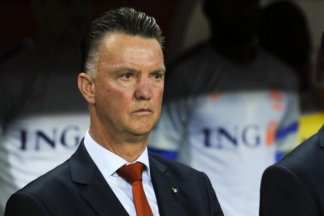In this picture taken Wednesday, Aug. 14, 2013 The Netherlands' coach Louis Van Gaal, left, and assistant coach Patrick Kluivert seen prior to their friendly soccer match with Portugal at Algarve stadium in Faro, Portugal. The match ended in a 1-1 draw. (AP Photo/Paulo Duarte) In this picture taken Wednesday, Aug. 14, 2013 The Netherlands' coach Louis Van Gaal, left, and assistant coach Patrick Kluivert seen prior to their friendly soccer match with Portugal at Algarve stadium in Faro, Portugal. The match ended in a 1-1 draw. (AP Photo/Paulo Duarte)