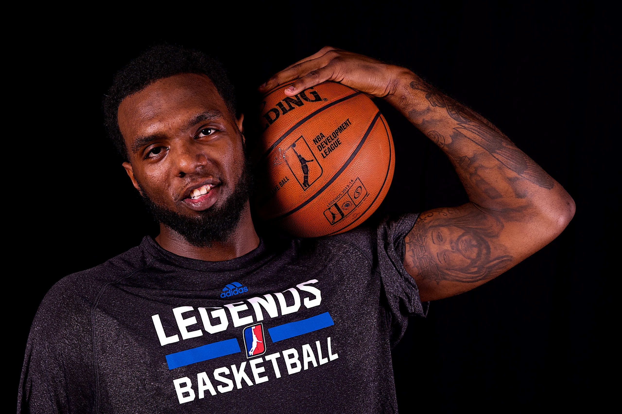 FRISCO, TX - JANUARY 18: P.J. Hairston #21 of the Texas Legends poses for a photo before the game against the Austin Toros on January 18, 2014 at Dr. Pepper Arena in Frisco, Texas. NOTE TO USER: User expressly acknowledges and agrees that, by downloading and or using this photograph, user is consenting to the terms and conditions of Getty Images License Agreement. Mandatory Copyright Notice: Copyright 2014 NBAE (Photo by Sergio Hentschel/NBAE via Getty Images)