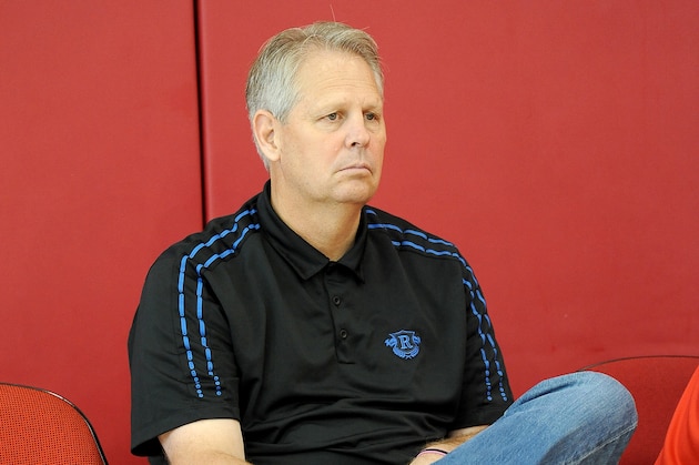 LAS VEGAS, NV - JULY 23: Danny Ainge watches the USA Basketball Men's National Team practice at Training Camp at the Mendenhall Center on July 23, 2013, in Las Vegas, Nevada.  NOTE TO USER: User expressly acknowledges and agrees that, by downloading and/or using this Photograph, user is consenting to the terms and conditions of the Getty Images License Agreement. Mandatory Copyright Notice: Copyright 2013 NBAE (Photo by Andrew D. Bernstein/NBAE via Getty Images)