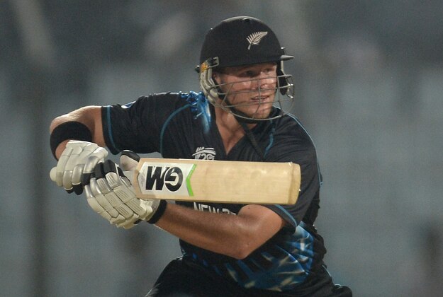 CHITTAGONG, BANGLADESH - MARCH 29:  Corey Anderson of New Zealand bats during the ICC World Twenty20 Bangladesh 2014 Group 1 match between New Zealand and the Netherlands at Zahur Ahmed Chowdhury Stadium on March 29, 2014 in Chittagong, Bangladesh.  (Photo by Gareth Copley/Getty Images)