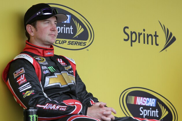 CHARLOTTE, NC - MAY 25:  Kurt Busch, driver of the #41 Haas Automation Made in America Chevrolet, waits for driver introductions prior to the NASCAR Sprint Cup Series Coca-Cola 600 at Charlotte Motor Speedway on May 25, 2014 in Charlotte, North Carolina.  (Photo by Jerry Markland/Getty Images)