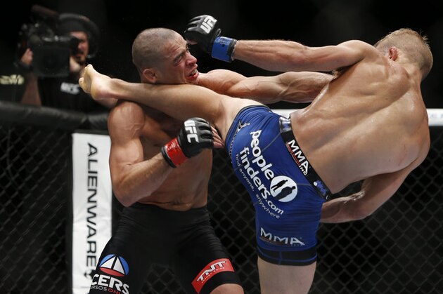 Renan Barao and T.J. Dillashaw