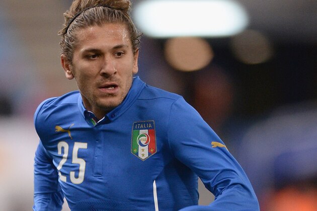 MADRID, SPAIN - MARCH 05:  Alessio Cerci of Italy during the international friendly match between Spain and Italy on March 5, 2014 in Madrid, Spain.  (Photo by Claudio Villa/Getty Images)