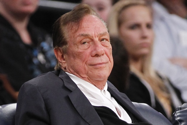 FILE - In this Dec. 19, 2011 file photo, Los Angeles Clippers owner Donald Sterling watches the Clippers play the Los Angeles Lakers during an NBA preseason basketball game in Los Angeles. Los Angeles Clippers owner Donald Sterling responded to the NBA's attempt to oust him on Tuesday, May 27, 2014, arguing that there is no basis for stripping him of his team because his racist statements were illegally recorded