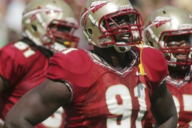 Florida State defensive end Cornellius