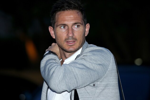 MIAMI, FL - JUNE 01:  Frank Lampard of the England national football team arrives at the Mandarin Oriental Hotel on June 1, 2014 in Miami, Florida. The England team are preparing for the FIFA World Cup 2014 in Brazil with friendly matches against Ecuador and Honduras in Miami.  (Photo by Richard Heathcote/Getty Images)