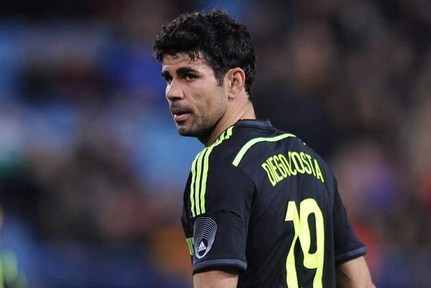 MADRID, SPAIN - MARCH 05:  Diego Costa of Spain looks on during the international friendly match between Spain and Italy at estadio Vicente Calderon on March 5, 2014 in Madrid, Spain.  (Photo by Denis Doyle/Getty Images)