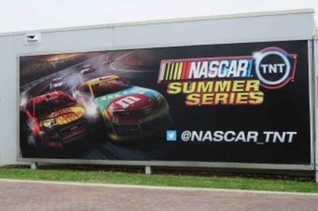 Billboard in the Fan Zone at Daytona International Speedway