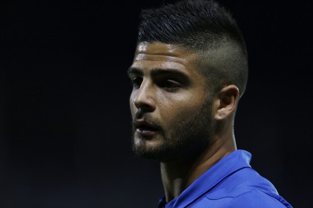 Italy forward Lorenzo Insigne watches during a friendly World Cup preparation soccer match between Italy and Luxembourg in Perugia, Italy, Wednesday, June 4, 2014. Italy opens its World Cup campaign against England in Group D on June 14 then faces Costa Rica on June 20 and Uruguay on June 24. (AP Photo/Luca Bruno)