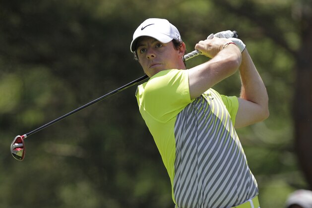 ADVANCE FOR WEEKEND EDITIONS, JUNE 7-8 - FILE - In this June 1, 2014, file photo, Rory McIlroy, of Northern Ireland, tees off during the Memorial golf tournament in Dublin, Ohio. McIlroy is expected to contend at the 114th U.S. Open golf championship next week at Pinehurst No. 2 in Pinehurst, N.C. (AP Photo/Jay LaPrete, File)