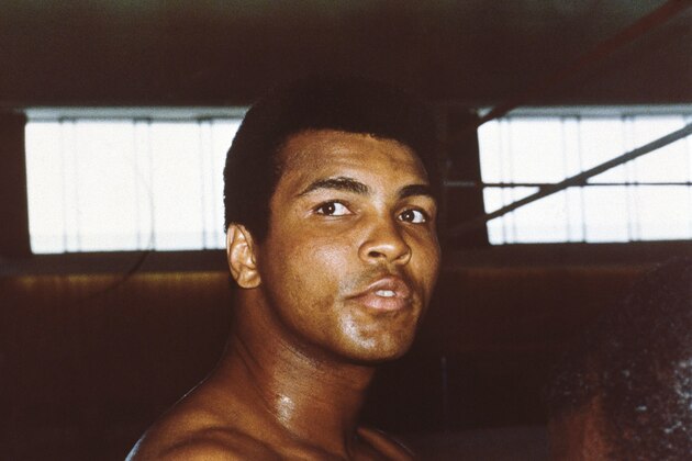 Muhammad Ali in an undated photo. (AP Photo)